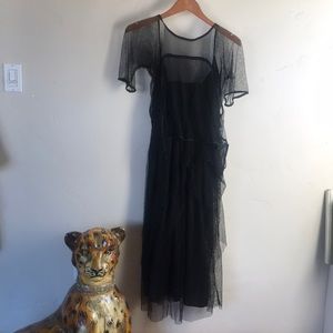 Handmade vintage mesh Dress